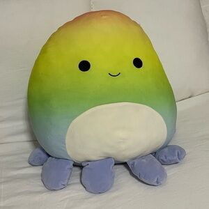 Squishmallows Elodie the Octopus 20” Rainbow Plush